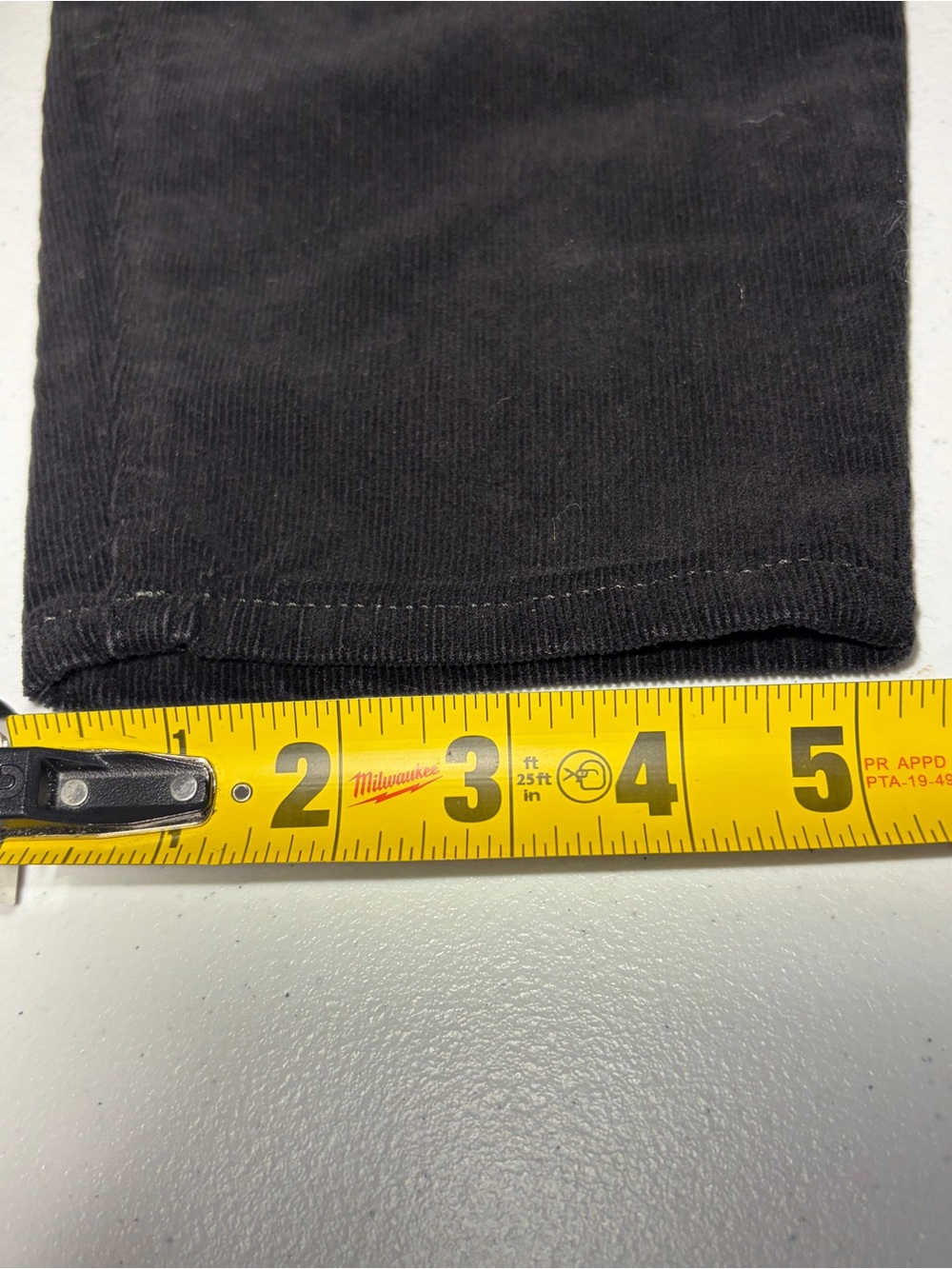 NWT Talbots Women’s Corduroy High-Waist Jegging Ankle Pants Size 12 Black - Picture 11 of 11